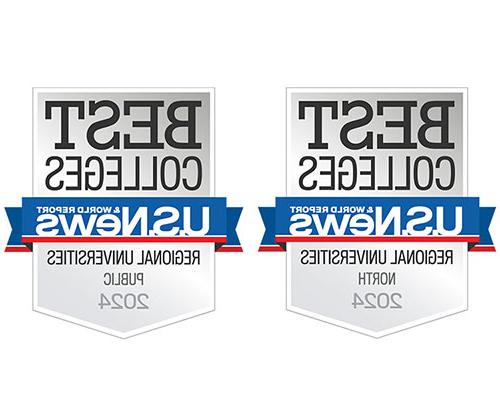 U.S.新闻 & 世界报告-最好的大学-地区大学-北方 & 公众，2023 - 2024年